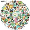 10 30 50Pcs Interesting Cartoon Fairy Tale Animal Stickers Decals Diy Laptop Skateboard Waterproof Car Graffiti Sticker Kid Gift