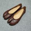 Spot Women's 2024 New Pleated Split-Toe Ballet Flats with Bow
