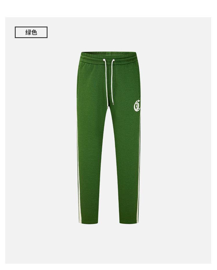 [Skin friendly, comfortable, fashionable, contrasting colors] Spring clothing simple and versatile, bound foot men's casual pants