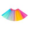 Gonna Tutù Elastica Vita Alta Gonna in Tulle Gonna Tutù in Tulle Stratificata Costumi Cosplay di Halloween per Bambine Adolescenti Regali