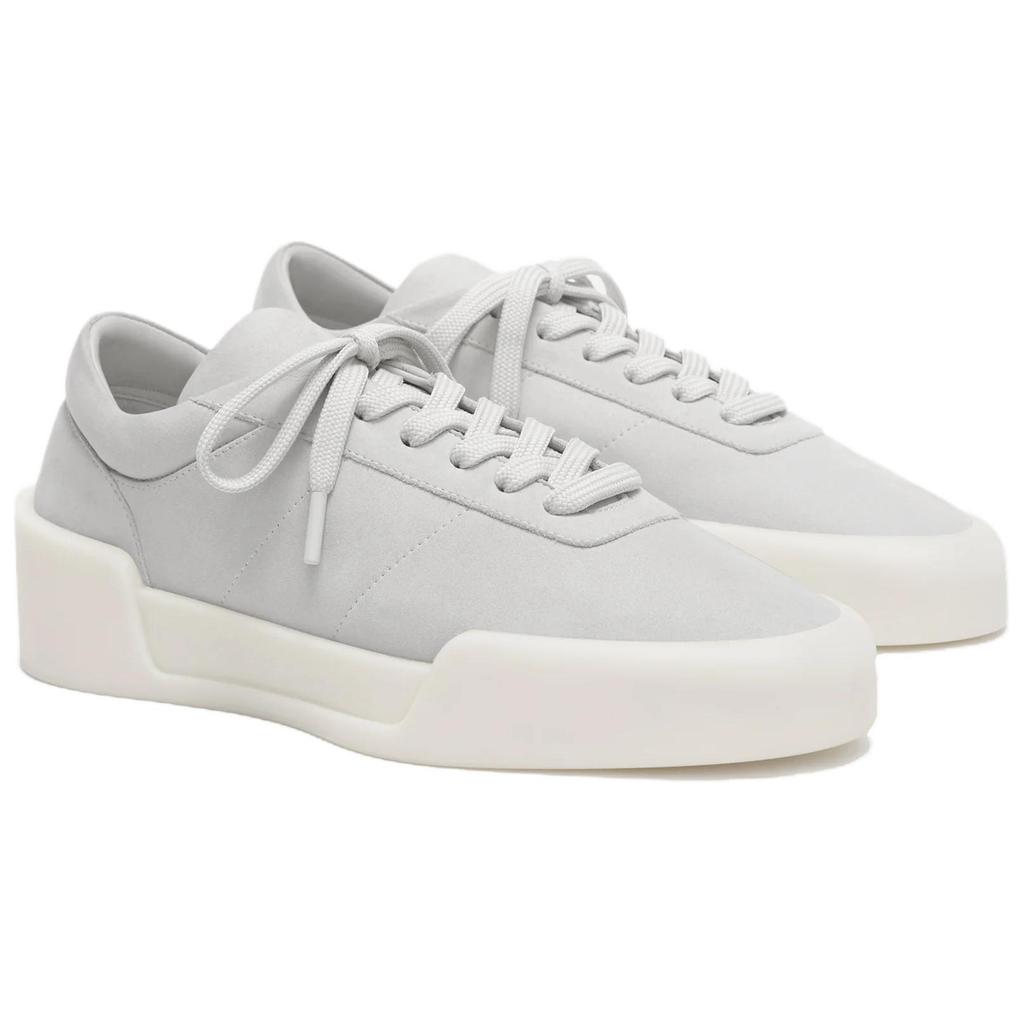 Fear Of God Aerobic Low Comfortable Retro Low-Top Sneakers Unisex Sneakers Gray FGE280-101NUB-LIGHT-GREY