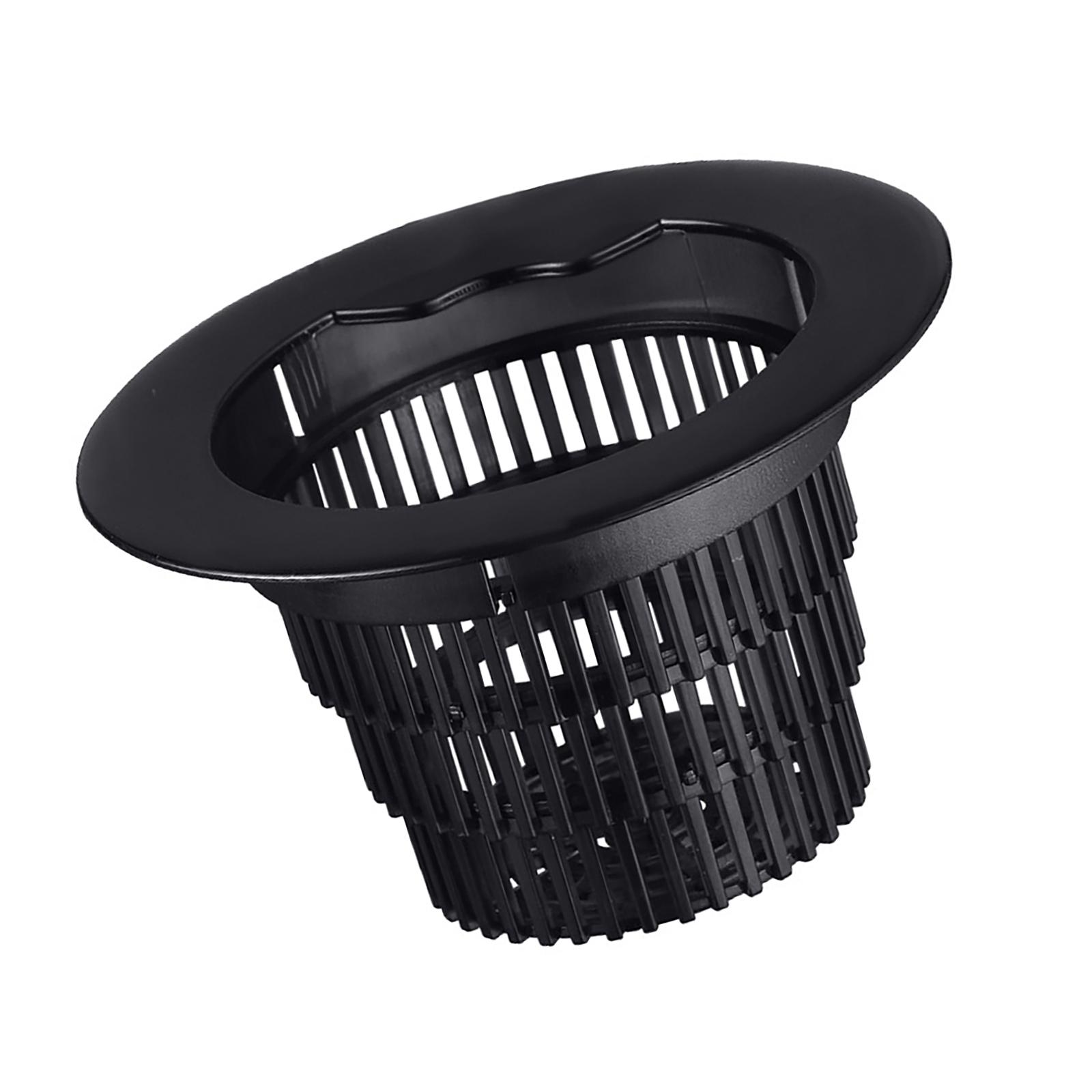 

Adjustable Kitchen Sink Drain Basket Plastic Round Mesh Sink Strainer Filter Telescopic Sink Drain Basket Easy to Use 1PC