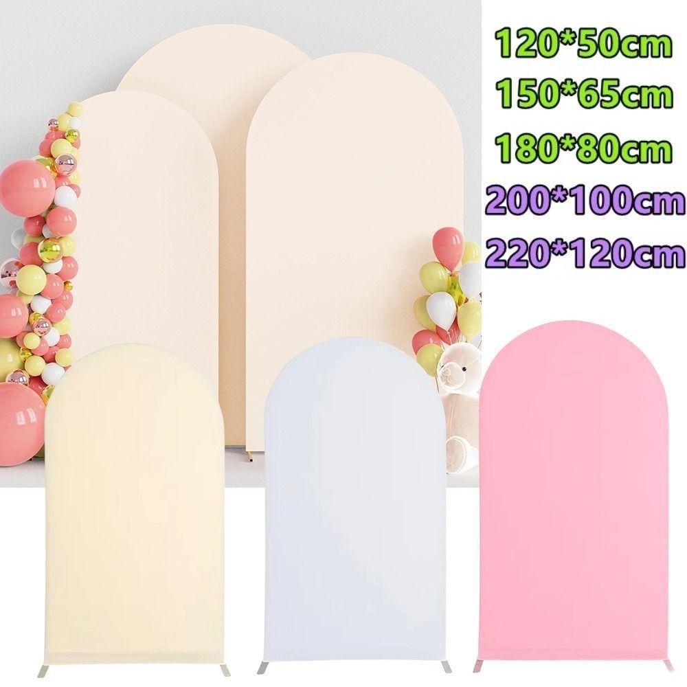 DIY Wedding Arch Cover Polyester Arch Stand Covers Arch Backdrop Cover  Birthday Party Photo Props