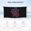 Anatomical Hu He Cardiology Medical Cardiac Nurse Beach Towel Soft Microfiber Quick Dry Absorbent Quick Towels For Bath