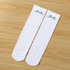 White school girls over the knee high long socks cartoon cat/star/heart/stripe design baby kids child student princess stockings
