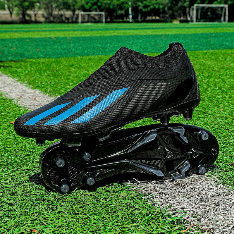 Lace-free Soccer Shoes Boys and Girls Students Children TF Shattered Nails AG Long Nails Youth Adult Training