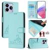 6-Color PU Leather Phone Wallet Case with Cat-and-Mouse Pattern Case for ZTE Axon 60,Blade A35,A55,nubia Focus Pro,Blade V70,V40s,A73,A52...
