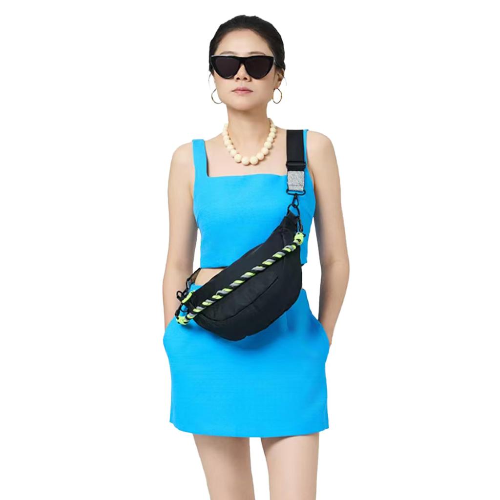 YorBurn Women's Small, Ultra-Lightweight Shoulder Bag, Crossbody Business Bag, Tote Bag, Shoulder Pochette, Handbag, Black