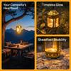 Aluminum Alloy Tealight Candle Lantern Lightweight Camping Lantern  Camping Outdoor