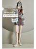 2025 Summer Women's Korean Style White Sneakers: Height Increasing, Breathable, Trendy Skateboard Shoes