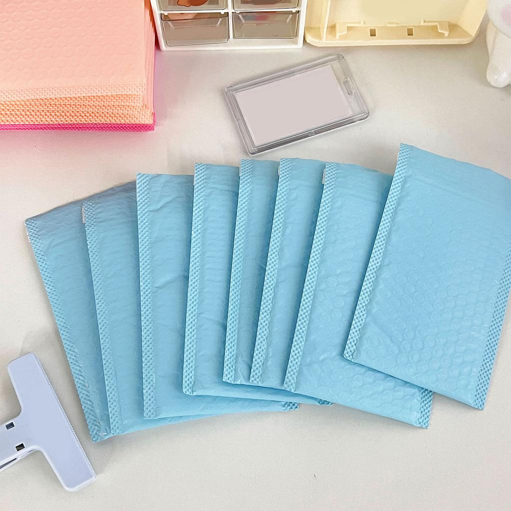 Luftpolsterversandtasche Blau PE Verdickt Stoßfest Luftpolsterumschläge für Handyhülle Karten Verpackung