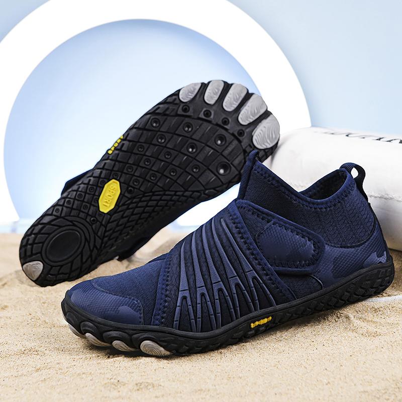 Men Barefoot Khaki Beach Shoes Women Water Sports Shoes Aqua Swim Shoes Couple Yoga Fitness Shoes Plus Size