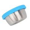 50ml Stainless Steel Condiment Containers Separate   Proof Portable Small Dipping Sauce Cup with Lid for Beauty Salon
