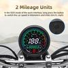 Universal Motorcycle Speedometer Digital Gauge Odometer With LED Display Tacho Meter Indicator Dashboard For 12V Motorcycles