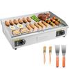 VEVOR Commercial Electric Griddle, 725 X 400 Mm, 4400W, 50-300 Degrees C Adjustable Temp Control