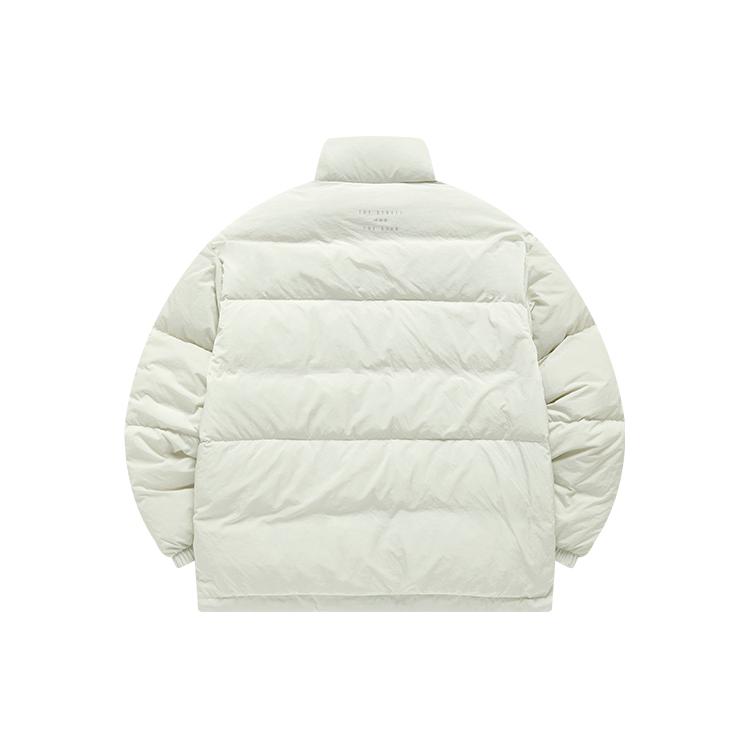 New FILA X MIHARA YASUHIRO/ Down Jacket Unisex Antelope White F11U143902F-IV