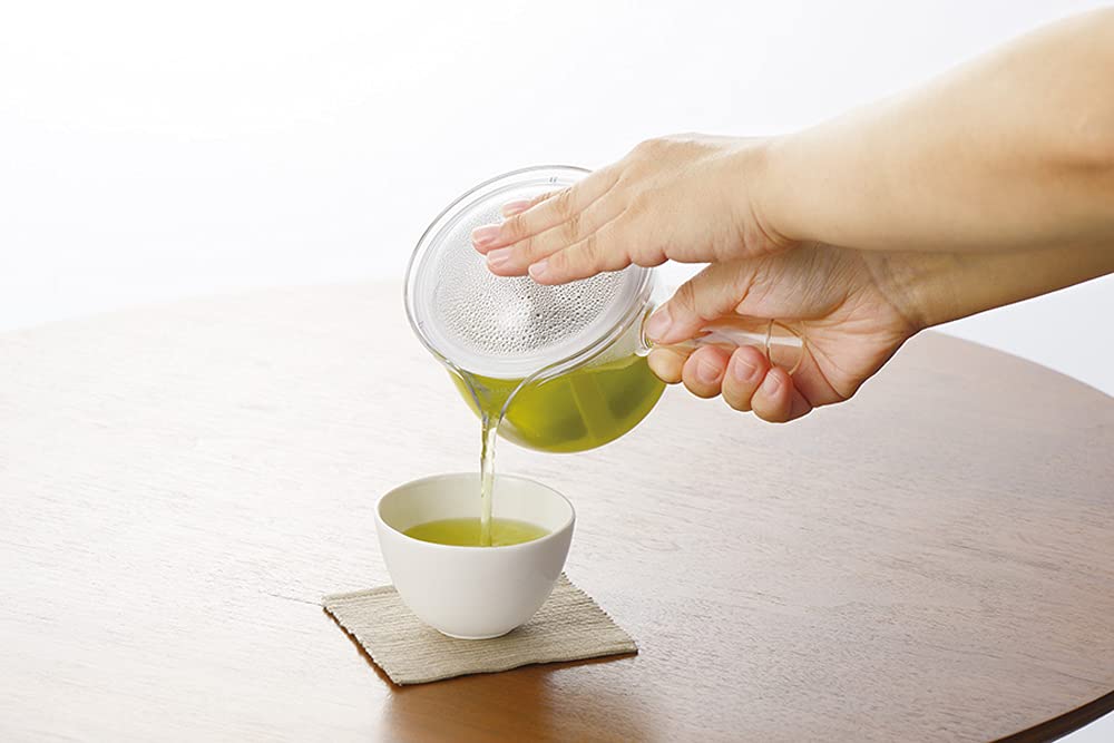Clear Teapot L, Polyester Mesh, Kyusu Type