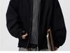 Men's Autumn/Winter Deconstructed Cotton Jacket, Faux Two-Piece, Street Hip-Hop Style, Outdoor Hooded Top