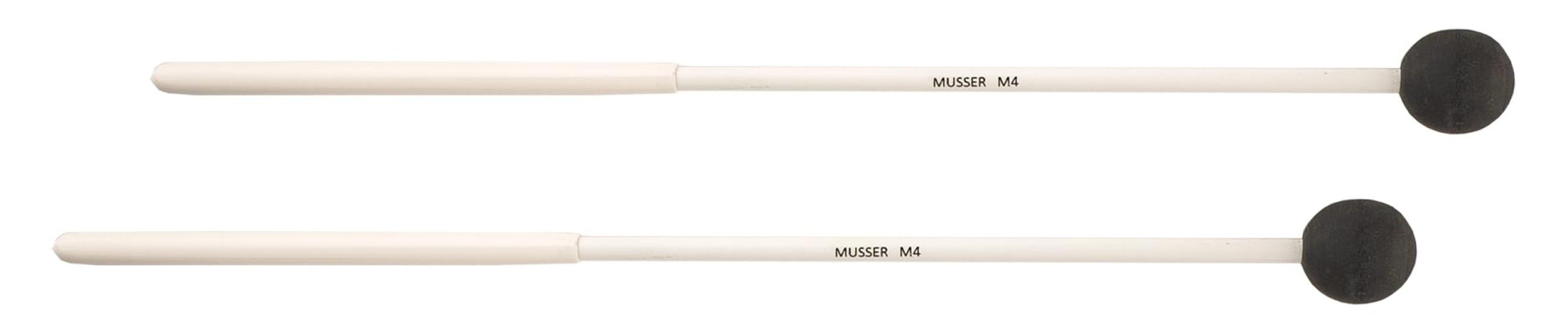 

Masser Two-Step Handle Mallet M-4 [for Xylophone and Glockenspiel] 1-inch Rubber Head, Hardness: Gray