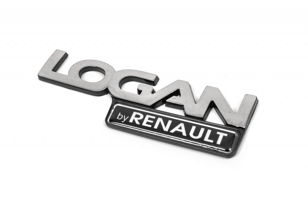 Надпись Logan by Renault (14,5см) для Renault Logan I 2008-2013 гг