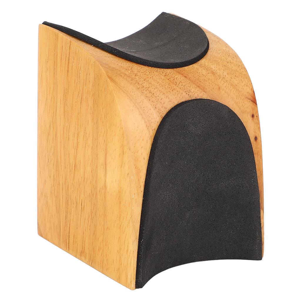 2 in 1 Gitarrenhalsstütze Holzstützkissen für Bass Ukulele Mandoline Banjo Instrumentenreparatur und