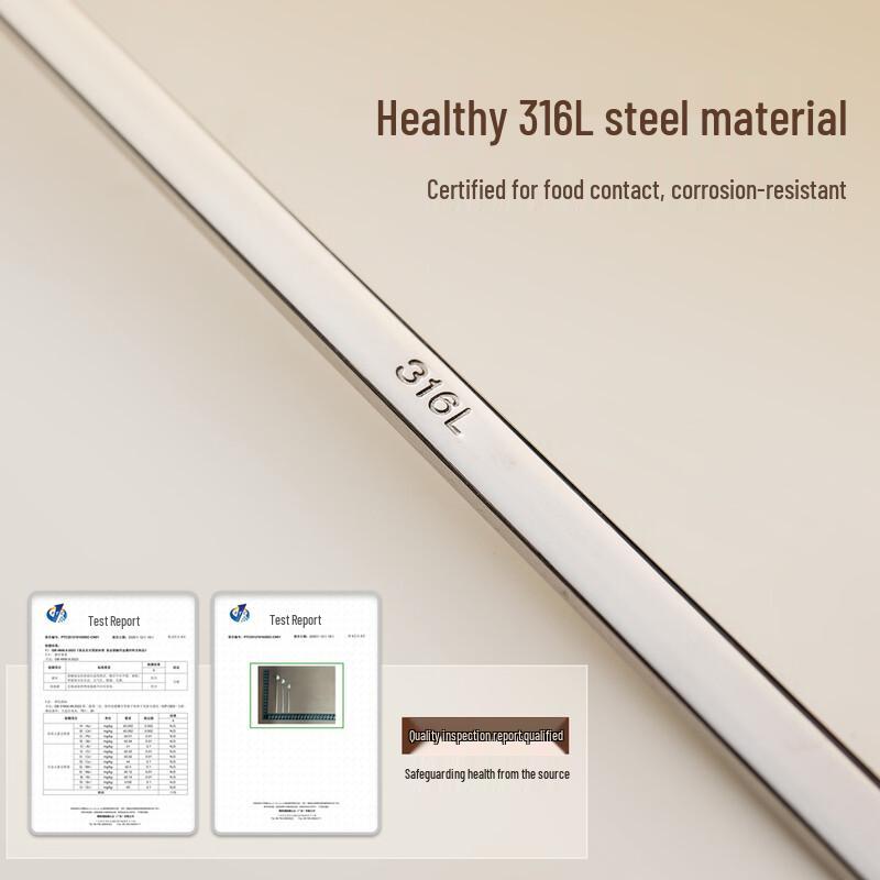 316L Stainless Steel Long Handle Stirring Spoon