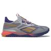 Reebok Nano X2 TR Adventure Grey Bold Purple Unisex Sneakers Pure-Grey-3 Orange-Flare GY8900