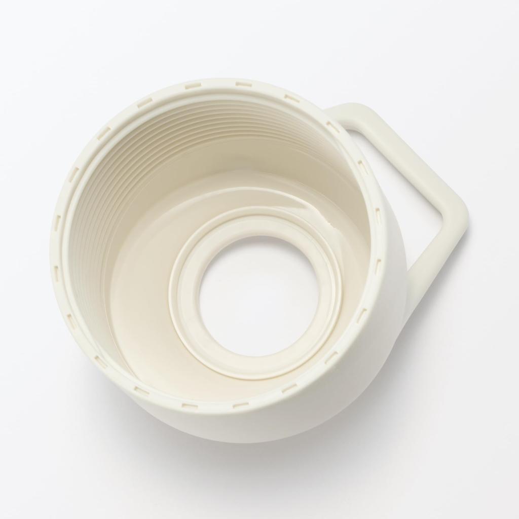 MUJI Portable Cooler Holder for PET Bottles, White, 500-650mL Capacity, 84908194