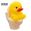 Cute Toilet Sitting Doll Miniature Animal on Figurine, Mini Small Frog /Duck/ Pig Statue, Funny Fun Gifts for Bathroom Lovers Decor, Desk Ornament