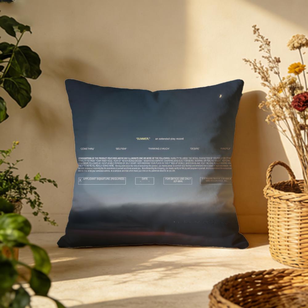 Hot JJeremy Zuckerning Cushion Cover Versatile DoubleSided Pillow Case Fit for Sofa Bed Car Daily Decor