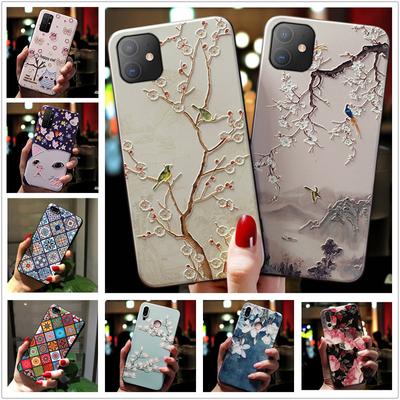 Pro Xiaomi Redmi 9C NFC Pouzdro roztomilý Reliéf Měkký Silikonový Kryt Pro Xiomi Redmi 9T 9A 9AT 10 Telefon Zadní Pouzdra Fundas Redmi9C 9 C t