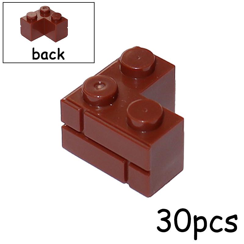 

DIY Building Blocks Figures City MOC Thick Wall Bricks Educational Creative Toys for Children Size Compatible with All Brands