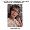 ATEEZ Le 12ème Mini Golden Hour Part.3 Applemusic Événement de Signature de Fans Photocard KPOP