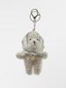 NONLOCAL [Nonlocal X Lee Hae-baek] Hair Kerchief Bear Keyring - Light Beige