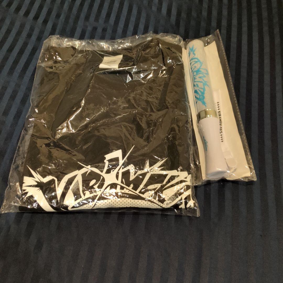 

[USED] Kirameki Festival T-shirt, penlight (included with the ticket with special benefits)