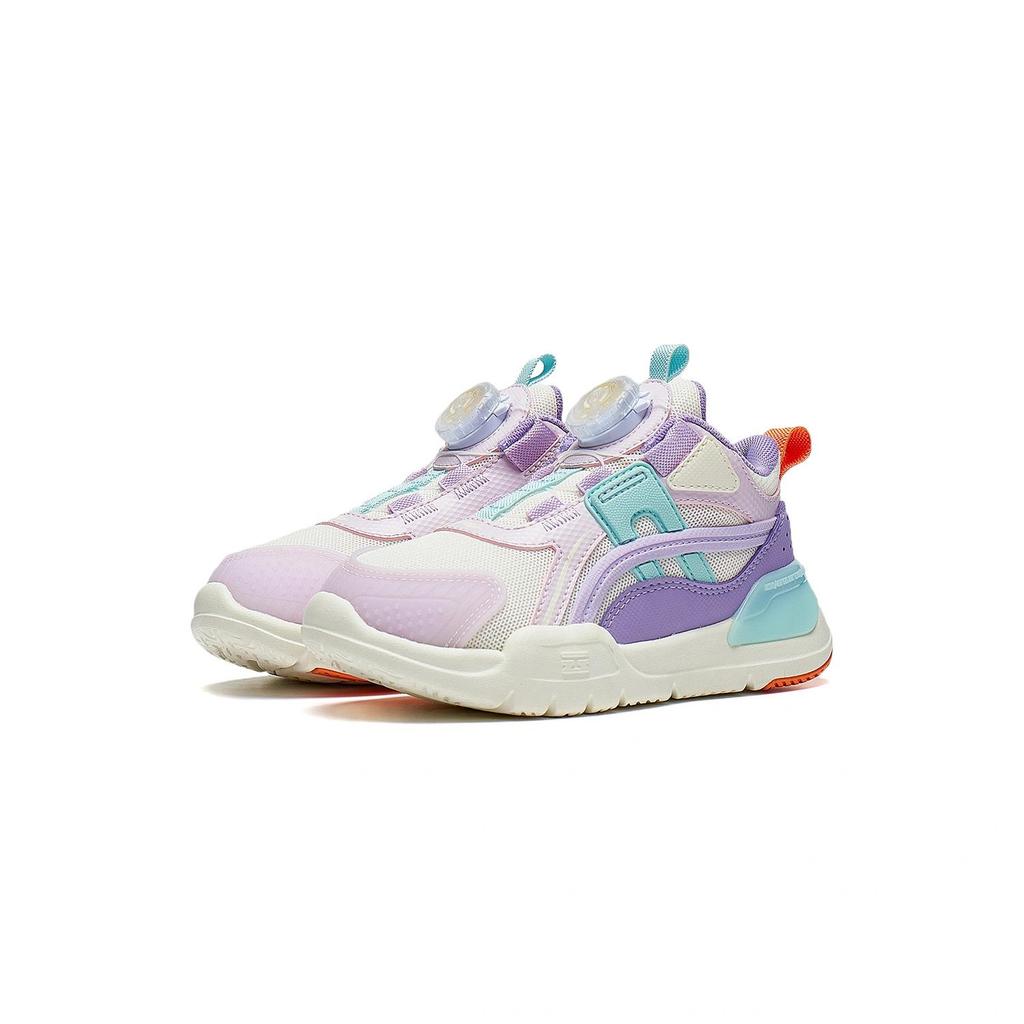 Li Ning Kids Sports Lifestyle Shield V3 Comfortable Soft Versatile Shock Absorption Low Top Casual Shoes Kids Casual Shoes YKNT122-4