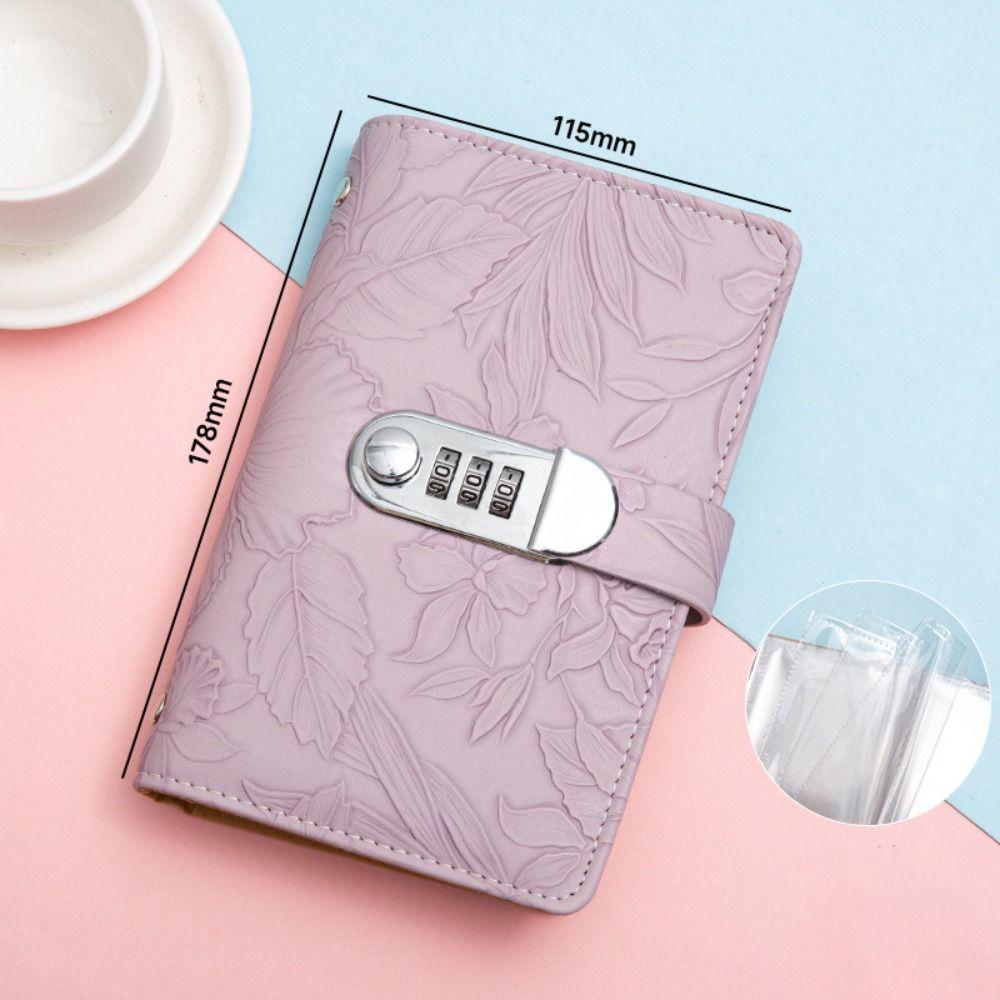 With Password Lock Mini Binder Savings Challenge Savings Challenges Sheets  Children