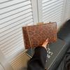 Retro fashion leopard print bag women's new niche versatile shoulder messenger bag chain commuter bag