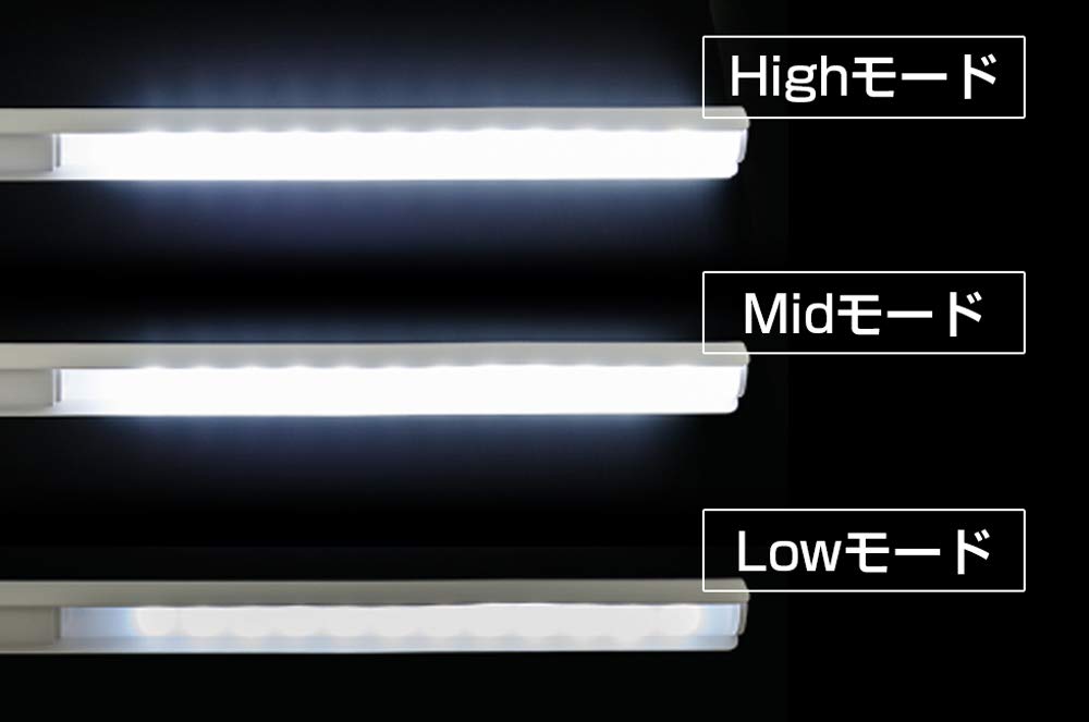 GENTOS LED Desk Light, Eye-Friendly, Tabletop Stand Light, 650 Lumens, White, DK-R170WH