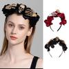 Skull Headband Halloween Tiaras And Crowns Halo Flower Headband Day of The Dead Headband Rose Flower Crown Hairband