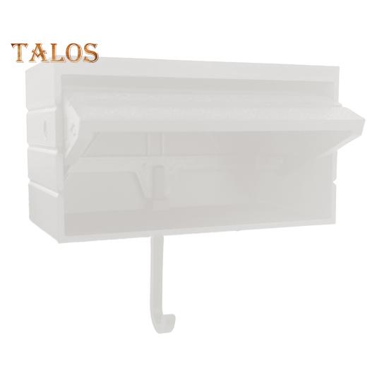 

Настенный держатель для ключей, простая установка, забавный 3D-печатный гараж для автомобиля с открывающейся дверью, стойка для ключей для входа