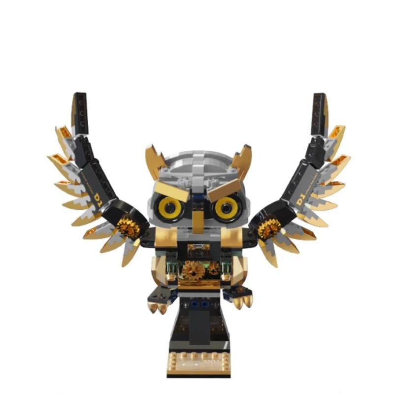 Owl Punk Elements Mechanical Puzzle Assembly Model
