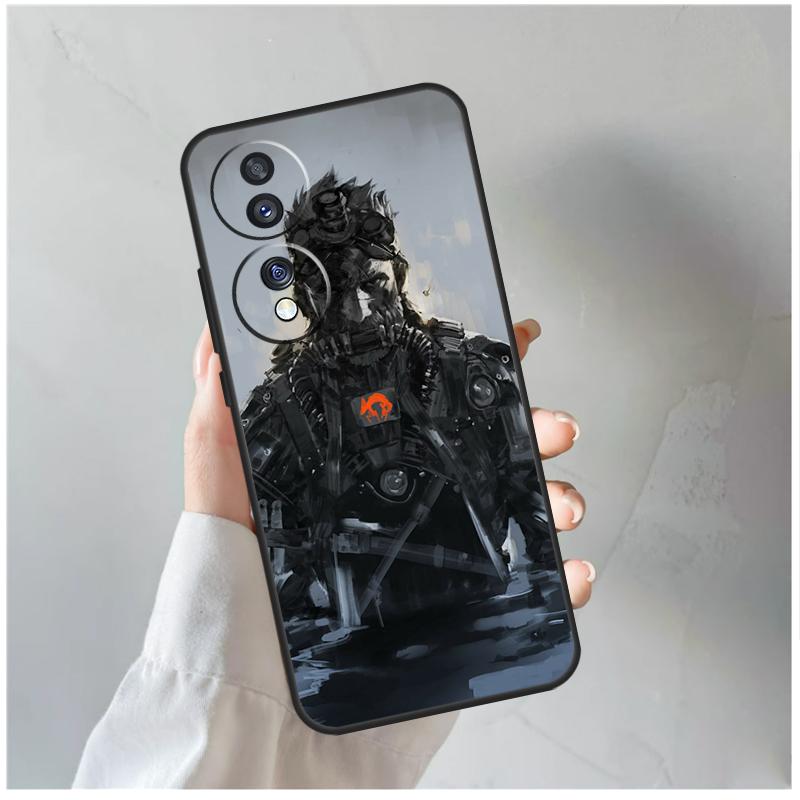 Metal Gear Solid Case For Honor Magic 6 Pro 50 70 90 Lite Magic 5 Pro X7 X8 X9 X6a X7a X8a X9a X8b X9b Cover