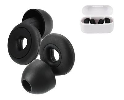 G Revoluční špunty do uší pro 40dB hluk 1 pár L x 1 Hluk Chrápání Perfektní pro a Noc Pasuje na všechny TMR. Dechový Spánek, Zvuková izolace, Redukce, Unisex,