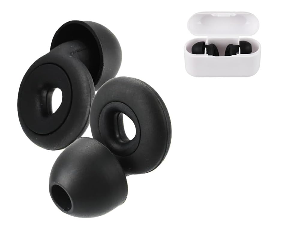 

G Революционные беруши для снижения уровня шума, 1 пара, размер L, 1 комплект, шум, храп, перерыв, ночной сон, TMR. Дыхание, изоляция, 40 дБ, чёрный