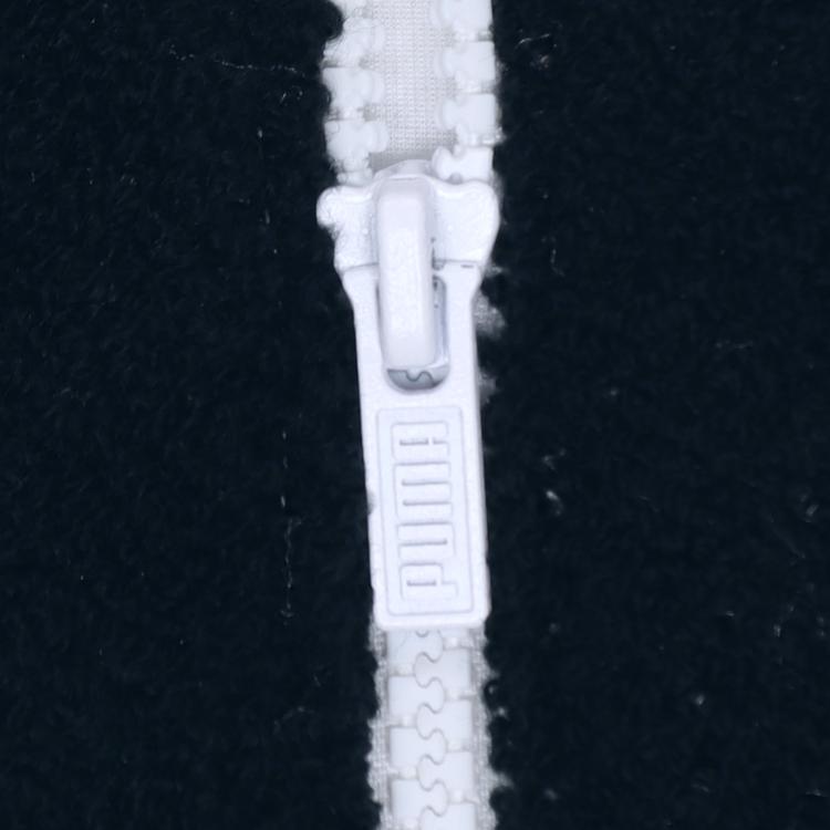 Puma Sherpa Kontrast Stor Logo Fleece Varm Jakke Menn Yttertøy Hvit 848418-02