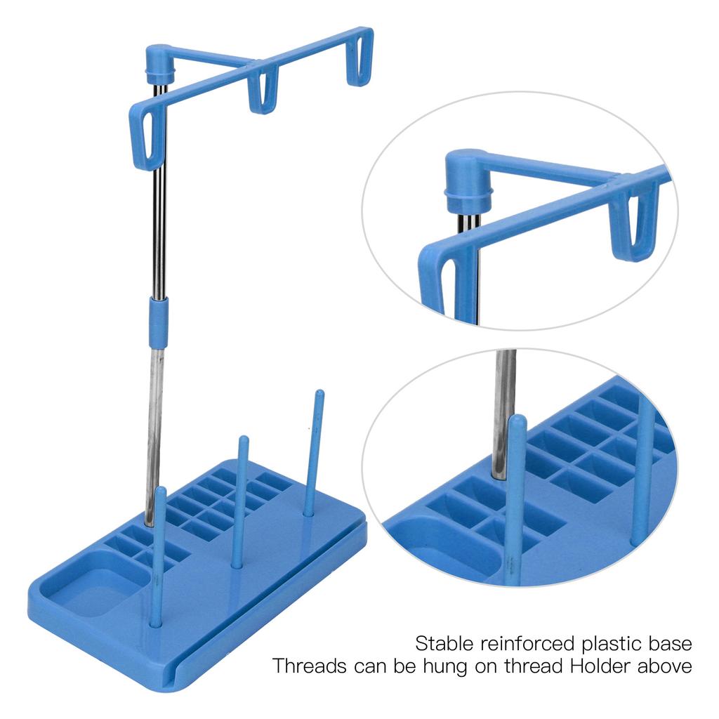 3 Spools Thread Rack Removable Household Sewing Tools Spool Tools Holder for Household Sewing Machine