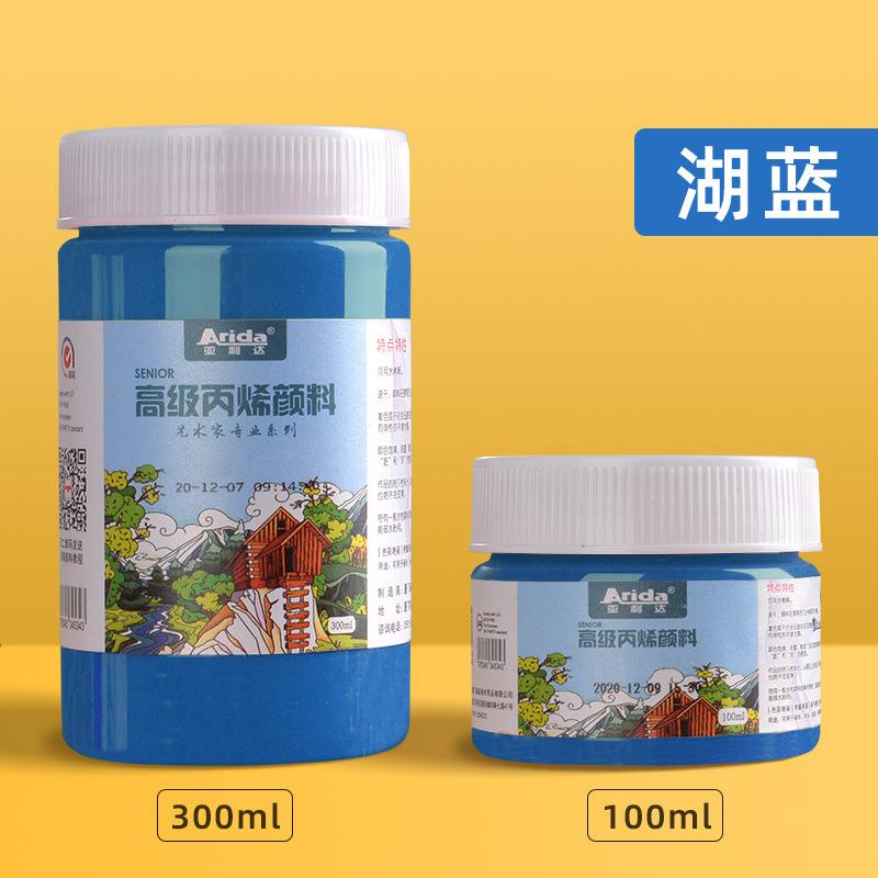 100ml Wall Painting Acrylic Pigment Waterproof and Sunproof Art Student Diy Creative Acrylic Pigment