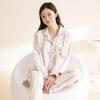 Pajamas 100% Cotton 2025 Autumn New Oose Ong Seeve Set Homewear