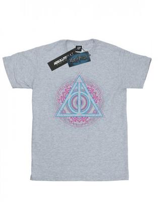 Boys Neon Deathly Hallows T-Shirt